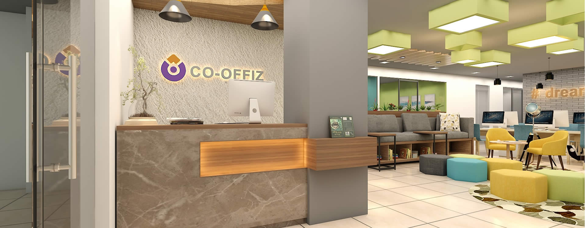 CO-OFFIZ Netaji Subhash Place workspace
